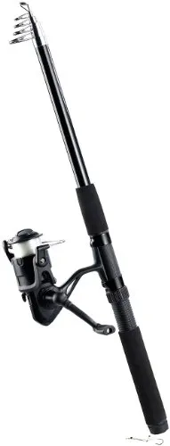 Speeron Angelset: Einsteiger-Angel (150 cm), 31-teiliges Komplettset (Angelset Komplettset, Angelruten, Picknick)