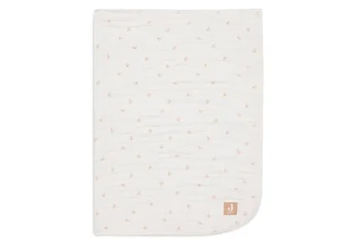 Jollein Babydecke Harvest Moonstone - 75x100cm - 100% Baumwolle - Für Babywiege - Musselindecke - 0.5 TOG - OEKO-TEX Zertifiziert