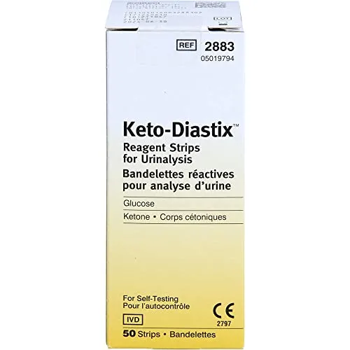 KETO DIASTIX Teststreifen 50 St