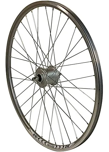 Redondo 26 Zoll Vorderrad Hohlkammer Felge Silber mit Nexus Nabendynamo