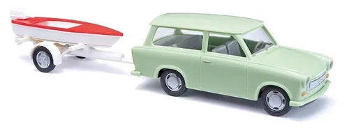 Busch 53213 H0 PKW Modell Trabant P601 Universal Kombi - Maßstabsgetreues Modell, ideal für Sammler ab 15 Jahren