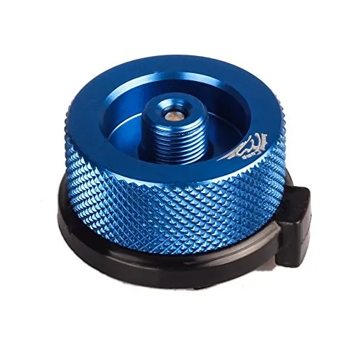 Jeebel Camp Gasflaschenadapter, Gas Ventilkartuschen Düse Adapter für Gaskartusche Gaskocher, Campingkocher Brenner