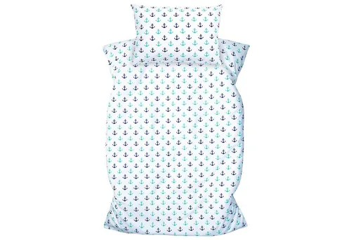 Amilian Kinderbettwäsche 100x135 - Bettwäsche Kinder - Kopfkissenbezug 40x60 cm Babybettwäsche, 2 teilig, 100% Baumwolle, für Mädchen und Jungen