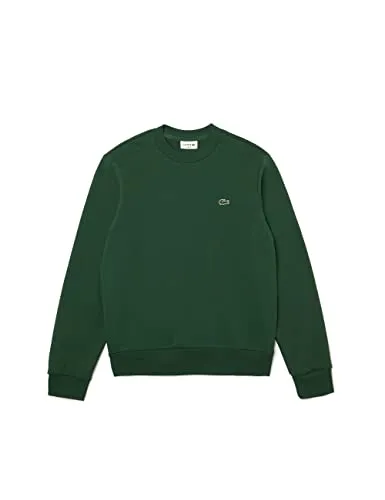 Lacoste Herren Fleece Crew Neck Sweatshirt, Vert, 4XL