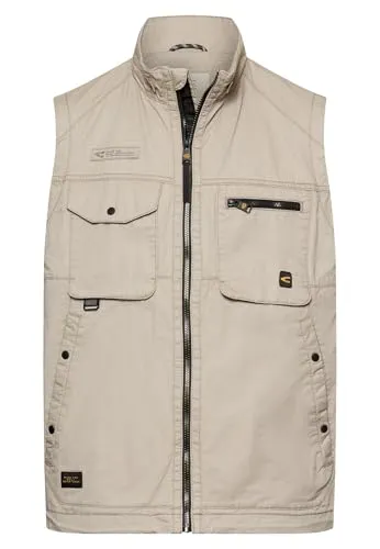 camel active Kurzweste Beige in Größe XL