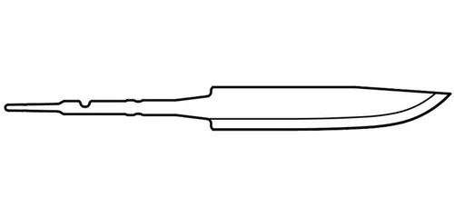 Hoja de cuchillo Classic No 3