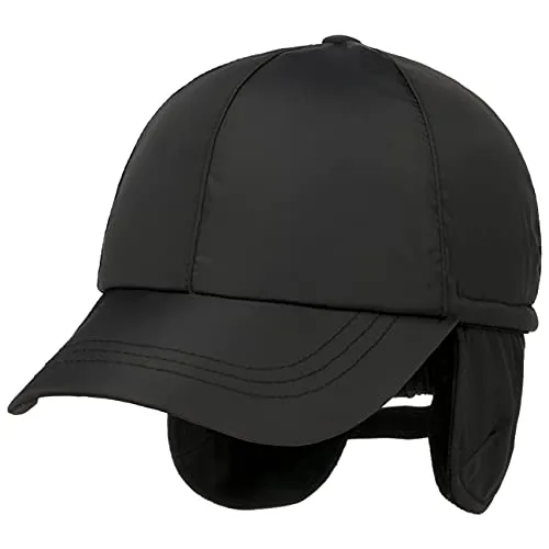 Lipodo Uni Classic Cap mit Ohrenklappen Herren - Gefütterte Baseballcap für kalte Tage - Baseball Caps für Herren, aus weichem, wärmenden Stoff und mit kuscheligem Fleecefutter für besten Tragekomfort. Integrierte Ohrenschützer bieten zusätzlichen Kälteschutz.