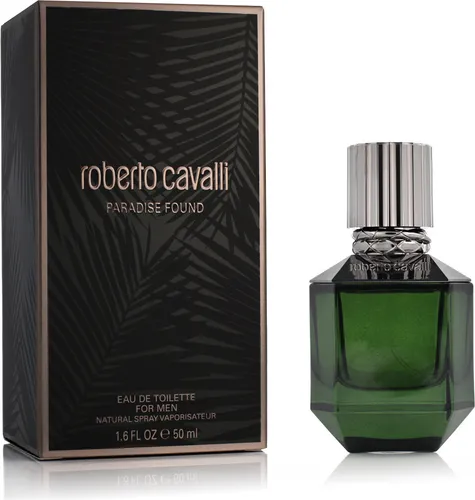 Roberto Cavalli Paradise Found Eau de Toilette Men 50 ml - Herrendüfte – Exotisch-frischer Duft mit orientalischer Tiefe für Abenteuerlustige, ideal für Alltag und Urlaub.