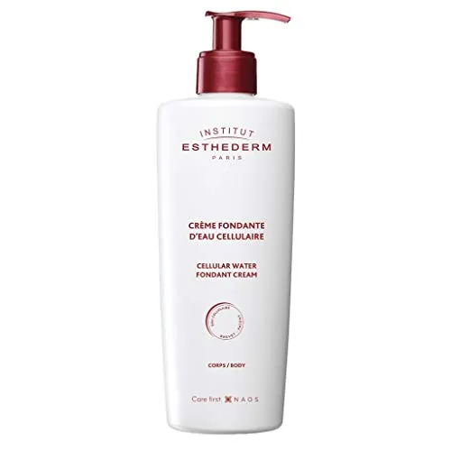 Institut Esthederm Cellular Water Fondant Cream 200 ml - Medizinische Körperpflege, intensiv hydratisierende Körpercreme für sehr trockene Haut, spendet langanhaltend Feuchtigkeit und nährt die Haut für ein zartes Hautgefühl.