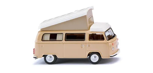 Wiking H0 031803 Volkswagen T2b Campingbus 1/87 beige Modellauto nicht Spielzeug
