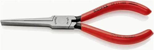 Knipex 29 11 160 Telefonzange Gerade 160mm - Zangen für Elektronik- und Feinmechanik, mit kreuzgezahnten Greifflächen für sicheren Halt und aus hochwertigem Chrom-Vanadin-Elektrostahl für hohe Langlebigkeit.