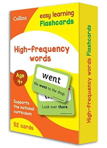 Produktbild High Frequency Words Flashcards: Ideal for home learning (Collins Easy Learning KS1)