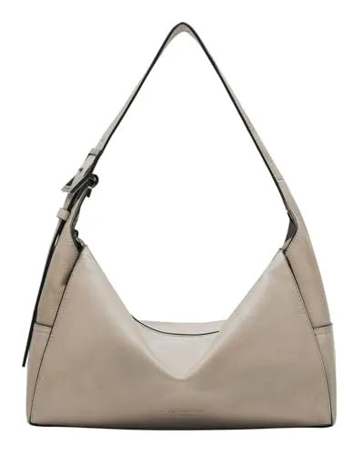 Liebeskind Lou 2 Schultertasche aus Leder 35 cm - Beige - Umhängetasche aus hochwertigem Leder, stilvolles Design und ideal für den täglichen Gebrauch.