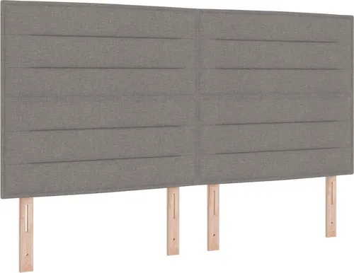vidaXL Kopfteil Taupe 180 cm aus Kunstleder - Höhenverstellbares Kopfteil in Taupe, kombiniert stilvolles Design mit praktischer Funktionalität. Ideal für jedes Schlafzimmer, sorgt für individuellen Komfort und eine einfache Montage.