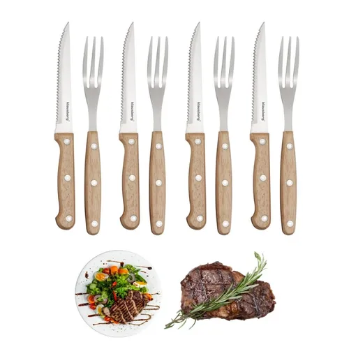 ZESTAW SZTUĆCÓW SZTUĆCE DO STEKÓW 8 szt. KLAUSBERG KB-7976 KLAUSBE 5908287279766