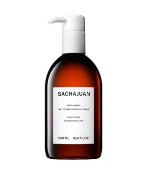 SACHAJUAN Body Shiny Citrus Duschgel 500 ml - Duschgel mit Seidentechnologie für sanfte Reinigung und feuchtigkeitsspendende Wirkung, verleiht Ihrem Körper den erfrischenden Duft von Zitrone und Jasmin.