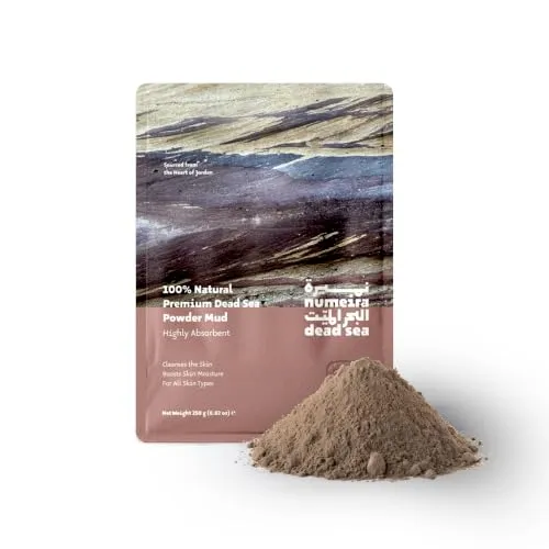 Numeira Totes-Meer-Schlammpulver, Peeling-Tonerde-Maske, Körperpeeling 250g