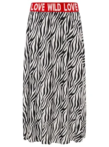 Zwillingsherz Maxirock Classic Zebra, Leo, Zickzack von Zwillingsherz