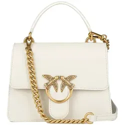Pinko Love One Top Handle Mini Light Tasche - Damen-Henkeltaschen aus weichem Leder mit ikonischer Love Birds Schnalle, perfekt für jeden Anlass und als Geschenk für besondere Menschen.