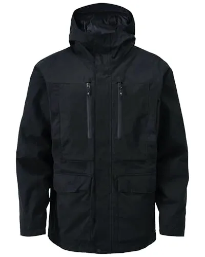 Pinewood Herren Padded Winter Parka - Nachhaltige Winterjacke mit 2-Wege-Reißverschluss - Funktionsjacken mit umweltfreundlicher Füllung aus recyceltem Polyester, wind- und wasserdicht, ideal für kalte Wintertage.