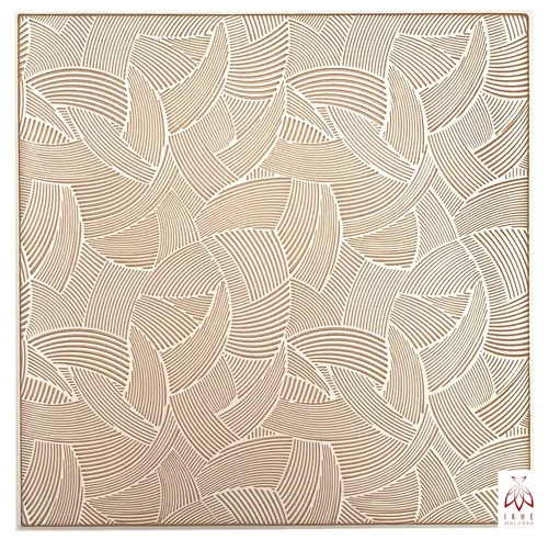 IKHEMalarka 3D Wandpaneel aus Polystyrol XPS - Glamour Retro Design - Wandpaneele für stilvolle Innenräume, 50x50 cm, 4qm pro Paket. Einfach zu montieren, nur kleben! Verleihen Sie Ihrem Raum einen glamourösen Retro-Look.
