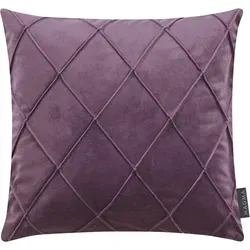 Magma Dekokissenhülle Nobless 50x50 cm | flieder - lila in lila von MAGMA Heimtex