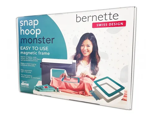 Bernette Magnetischer Stickrahmen 130x180mm für Bernette 70 Deco und Bernette 79 - Stickrahmen für präzises Arbeiten, ideal für kreative Nähprojekte mit Bernette Maschinen.