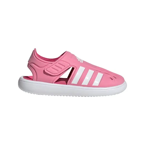 adidas WATER SANDAL C Kinder Sandalen - bliss pink-ftwr white-pulse magenta, Größe 31 - Wanderschuhe mit Klettverschluss und schützendem Zehenbereich, ideal für nasse Füße dank passgenauem Sitz und belüftender Perforierung.