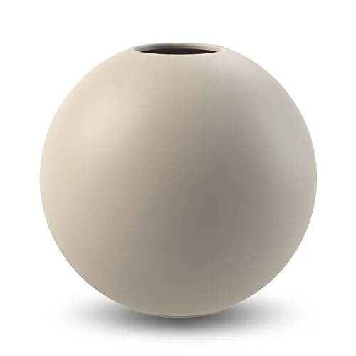 Cooee Design Ball Vase 20cm Sand in beige von Cooee Design