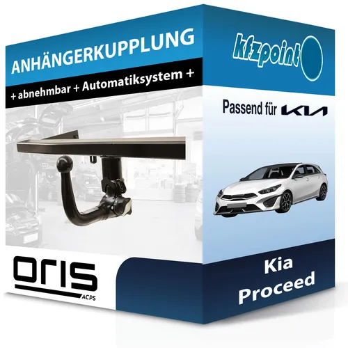 Produktbild ORIS Abnehmbare Anhängekupplung für Kia Cee'd Sporty Wagon