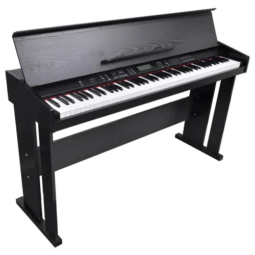 vidaXL Elektro Klavier 88 Tasten - Digital Piano mit Notenablage, hervorragende Tonqualität und ideal für Anfänger und Fortgeschrittene