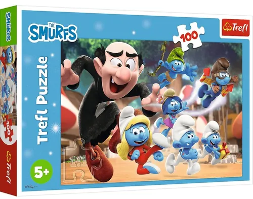 Puzzle 100el Nauki Papy Smerfa TREFL 16481 TR TREFL 5900511164817