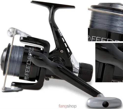 FEEDER LINE RD Feederangel-Stationärrolle incl. Schnur Feederfischen Futterkorb