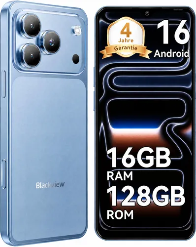 blackview A16 WAVE 7C Smartphone – 32 MP Kamera, 5000mAh Akku, 6,56 Zoll Display