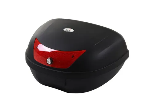 HOMCOM Handgepäck-Topcase Schwarz, 59 x 43 x 33 cm, 0 Rollen, 59L x 43B x 33H cm