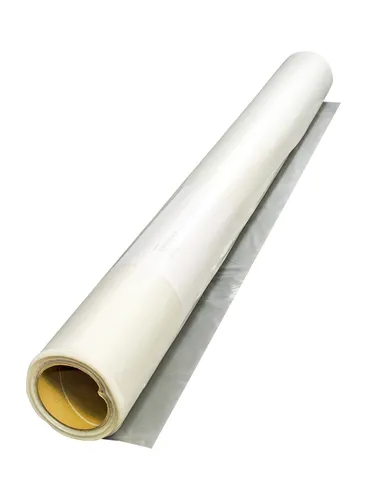 Baufolie transparent 2 x 50 m TYP 50 Abdeckfolie Schutzfolie Malerfolie Folie