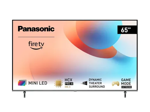 Panasonic TV-65W95AEG Mini LED TV - 65 Zoll 4K Ultra HD Smart TV, mit Dolby Vision IQ und Game Mode Extreme für beeindruckendes Gaming-Erlebnis