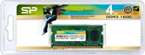 Silicon Power SP004GBSTU160N02 Speichermodul 4 GB 1 x 4 GB DDR3 1600 MHz