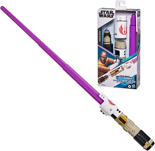 Star Wars Hasbro Forge Mace Windu Lichtschwert violett  ab 4 Jahre F1164
