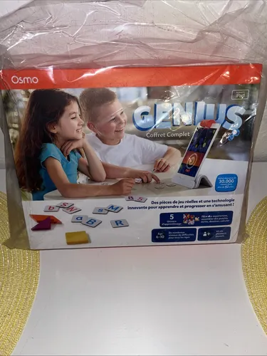 Osmo Genius Starter Kit iPad –Französisch, Lernspiel 6–10 Jahre Interaktiv