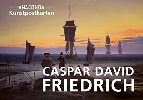 Postkarten-Set Caspar David Friedrich: 18 Kunstpostkarten aus hochwertigem Karton. ca. 0,28€ pro Karte (Anaconda Postkarten, Band 34)