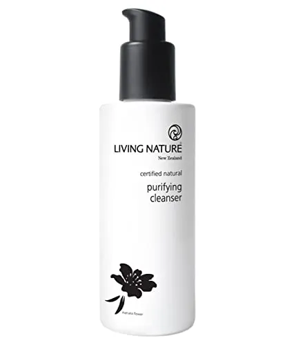 Living Nature Klärendes Reinigungsgel 120 ml - Reinigungsschaum & Gele für das Gesicht – Sanfte Reinigung mit Kumerahou für ein klares Hautbild, reguliert den natürlichen Fetthaushalt ohne auszutrocknen.