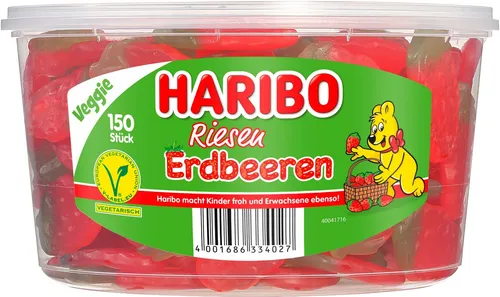 Haribo Riesen Erdbeeren 150 St. 1,35 kg