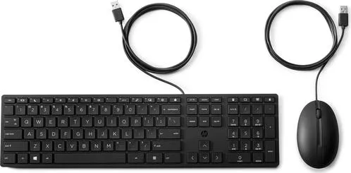 HP 320MK Kabel Tastatur und Maus Set