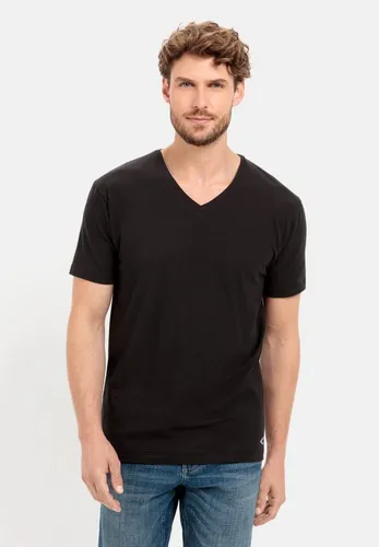 camel active Unterziehshirt im 3-er Pack Halbarm V-Ausschnitt (Set, 3-St., Unterwäsche_Shirt 3er-Pack)