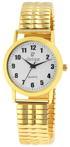 Classique Herrenuhr mit Metallzugband