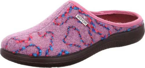 Rohde Damen Pantoffel Filz Hausschuh Bari 6540 von Rohde
