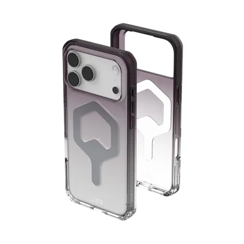UAG Plyo Magsafe - Black/Clear Ombre für iPhone 17 Pro Max - Handy Cover mit stoßresistenter Schale und luftgepolsterten Ecken, bietet optimalen Schutz und ist kompatibel mit MagSafe und kabellosem Laden.