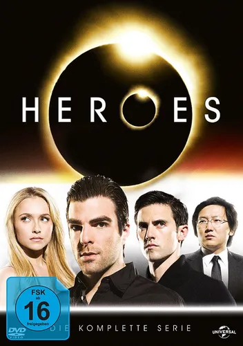 Heroes - Die komplette Serie - 23-DVD-Box - Mystery TV-Serie mit Drama und Fantasy-Elementen, erlebe alle 4 Staffeln in einer neuen 23-DVD-Box für unvergessliche Serienabende.