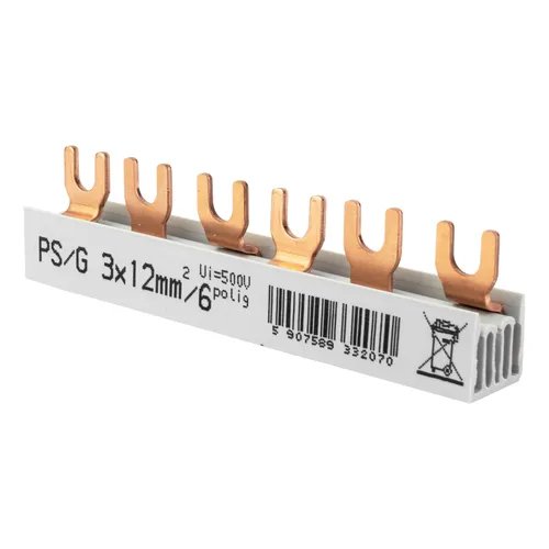 Phasenschiene Gabel PS/G 3P 6-polig 12mm2 80A Doktorvolt
